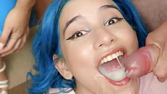 Exclusive Bukkake: Min Galilea Takes 64 Massive Loads In Her Mouth