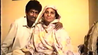 Pakistani Couple'S Intimate Homemade Classic Romance