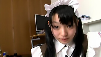 Konoha'S Seductive Maid Costume And Oral Skills In This Pov Video